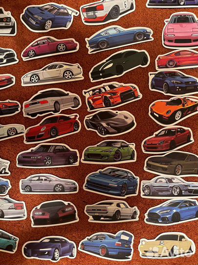 Наклейки jdm