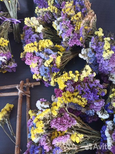 Сухоцветы статица