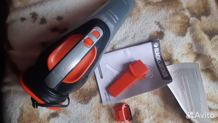 Автомобильный пылесос Black&Decker dustbuster