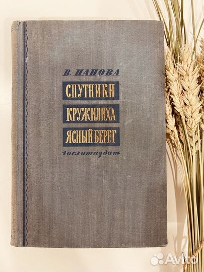 Книга Спутники Кружилиха Ясный берег В.Пановой