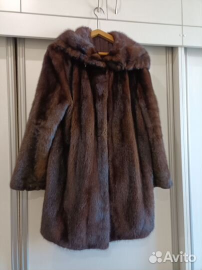 Шуба норковая 46 48 бу