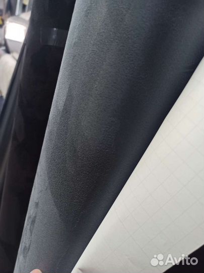 Алькантара на Клею Графит -серая