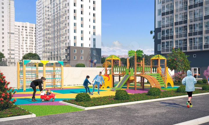 2-к. квартира, 43,3 м², 5/16 эт.