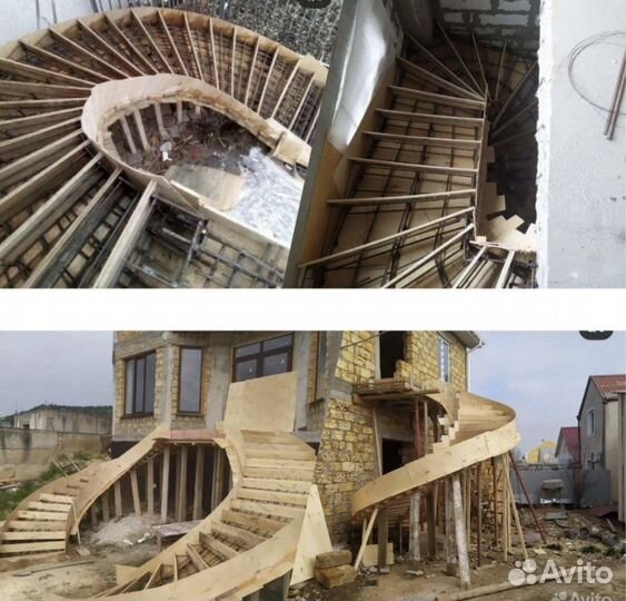 Монолитные лестницы