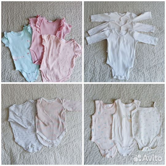 Пакет вещей на девочку 68 74 размер