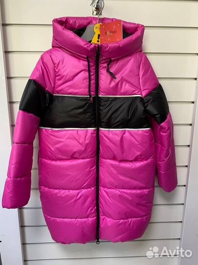 Зимнее пальто 152/158 Orby розовое