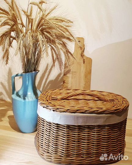 Хлебница плетеная