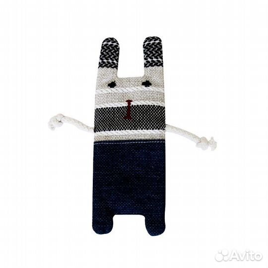 602012 игрушка для собак шуршащая заяц №2 28 см те