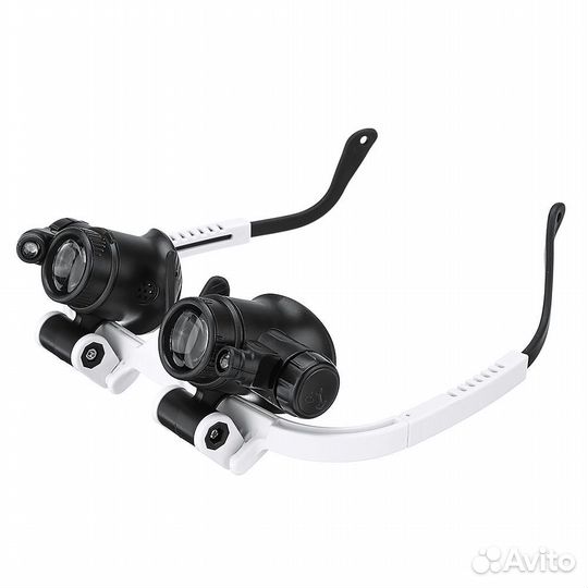 Очки лупа с подсветкой (окуляры) 8х 23х