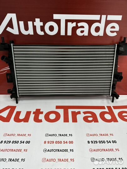 Радиатор охлаждения на ford focus 3 трубчатый