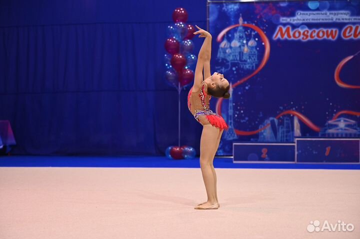 Купальник для худож.гимнастики 134-146 см. Торг