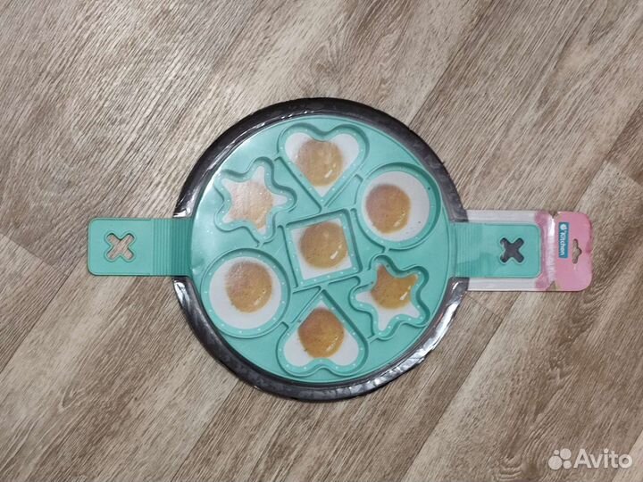 Форма силиконовая, для выпечки, оладий и яичницы