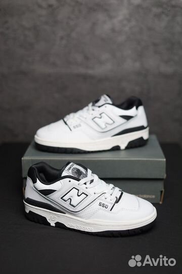 Кроссовки New Balance 550 white black