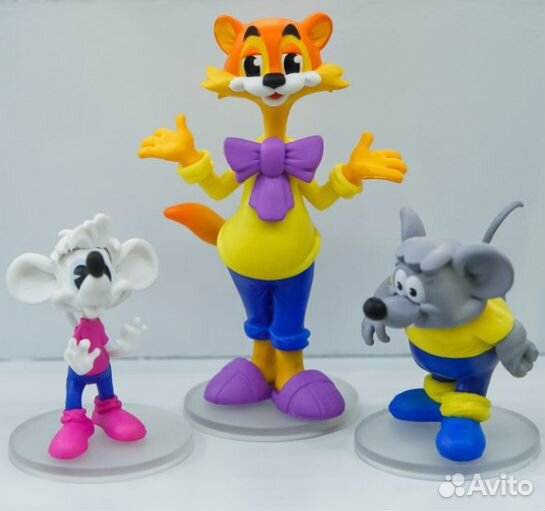 Кот Леопольд Prosto toys фигурки новые в блистере