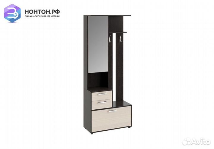 Прихожая Витра тип 1 венге цаво / дуб белфорт