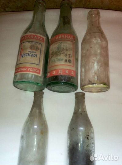 Царские,ссср,бутылки