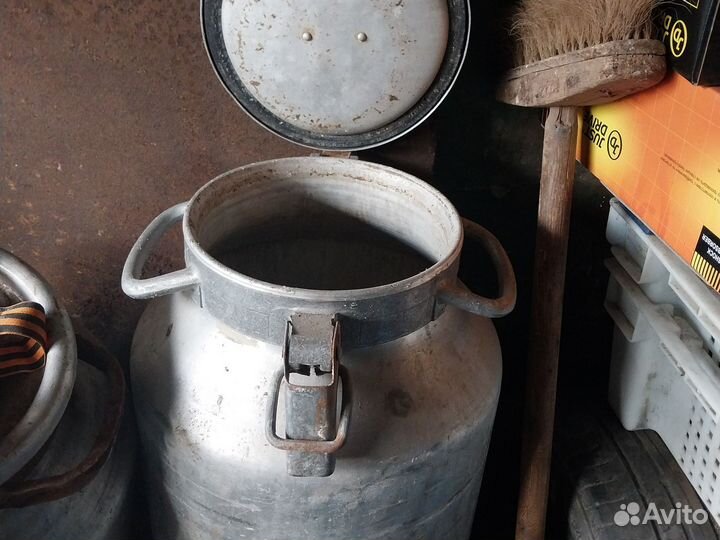 Фляга алюминиевая бу 40л