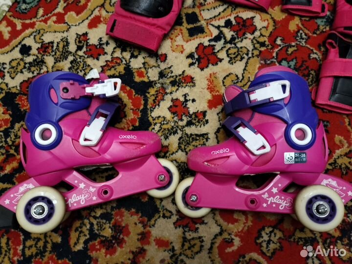 Детские ролики и защита