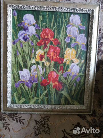 Картина вышитая крестом