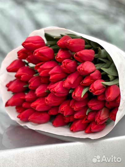Тюльпаны / Букет из тюльпанов / 21, 31, 51
