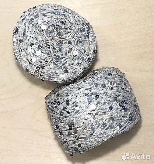 Пряжа Королевские пайетки, 50 грамм