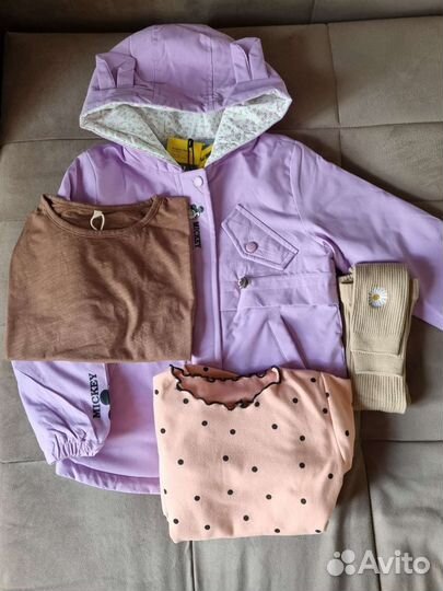 Пакет вещей для девочки 110 116