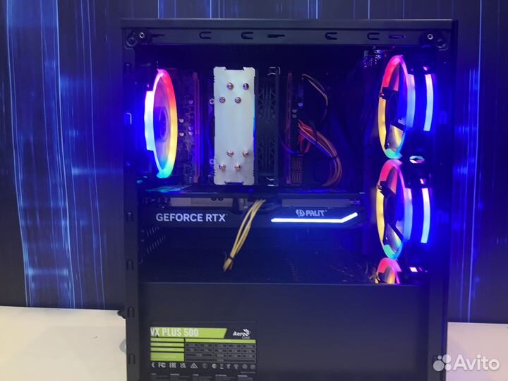 Мощные игровые пк авито 4060 RTX+Ryzen 5 5500