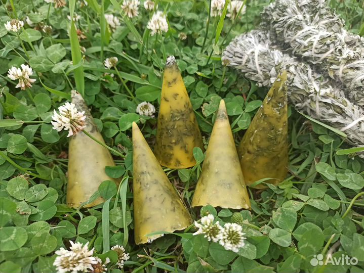 Травяные свечи безфитильные Ведьмина свеча