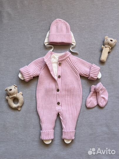 Комплект конверт на выписку осень зима