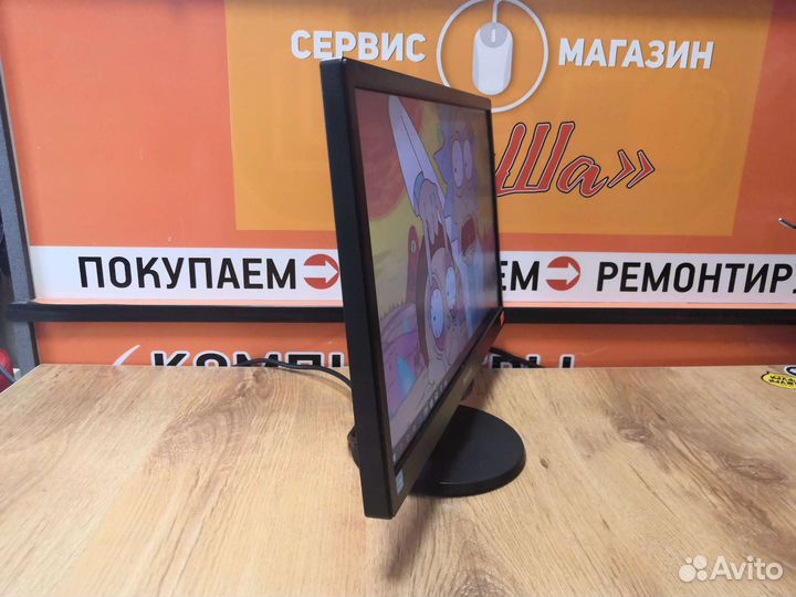 Отличный Монитор philips 193V5L 1366x768 для офиса