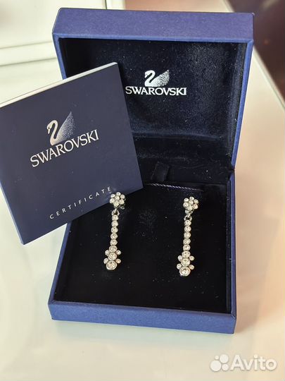 Swarovski серьги