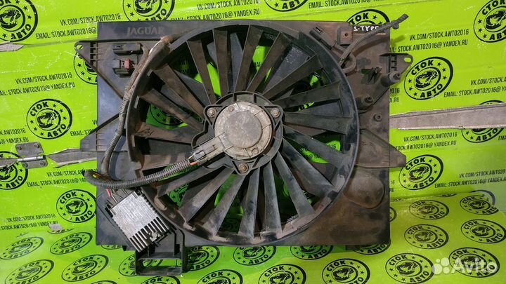 Диффузор радиатора охлаждения Jaguar S-type 3.0