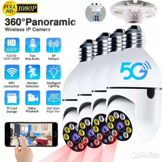 Камера видеонаблюдения wifi 2G, видеоняня