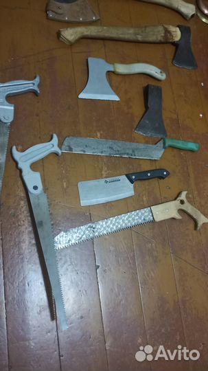 Топоры и пилы эпохи СССР. Обмен