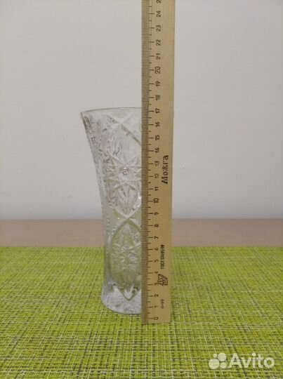Ваза хрустальная