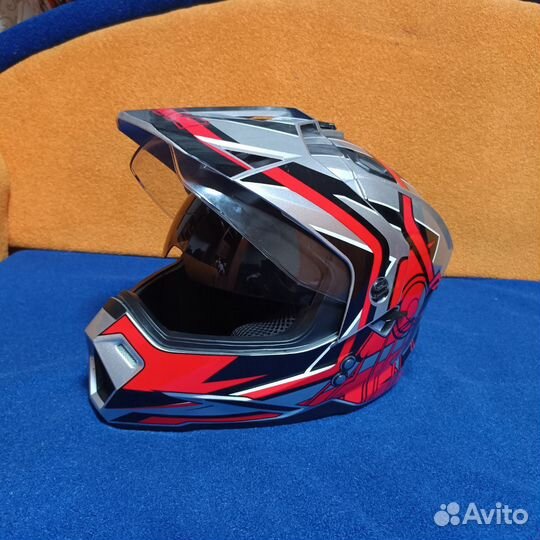 Мото шлем для эндуро