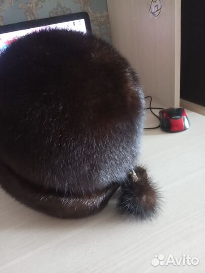 Шапка норковая женская