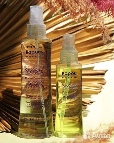 Двухфазная сыворотка для волос с маслом макадамии