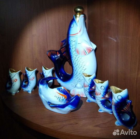 Сервиз Рыбки СССР