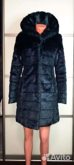 Шуба из экомеха