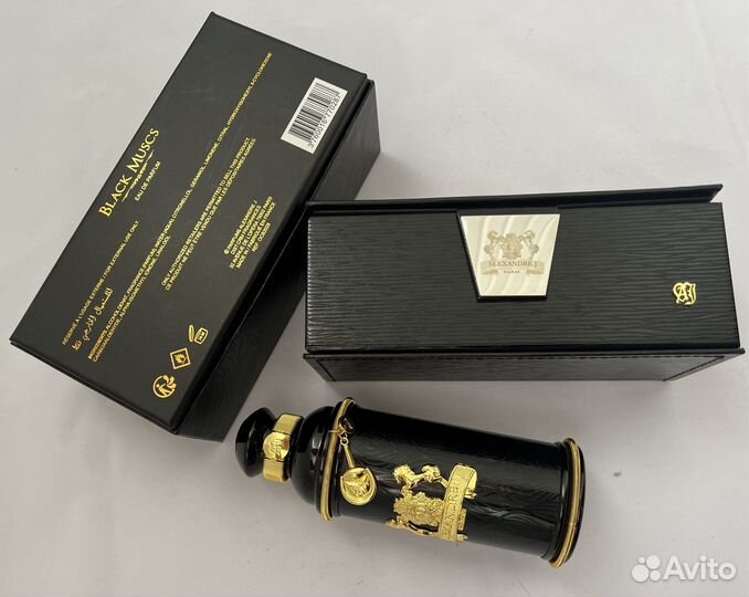 Духи Alexandre J Black Muscs остаток 60м