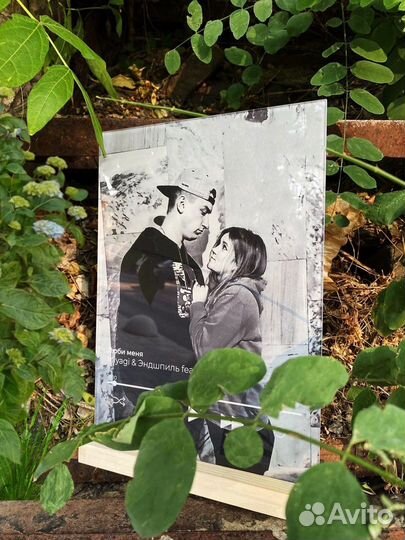 Трек пластинка с оживающим фото