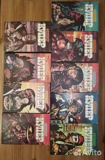 Фенимор Купер. Собрание сочинений в 9-ти томах