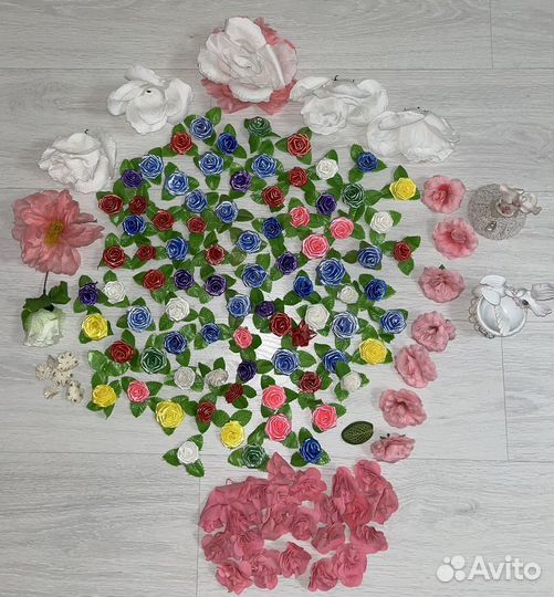 Не примеряла Цветы для рукоделия фотомесси