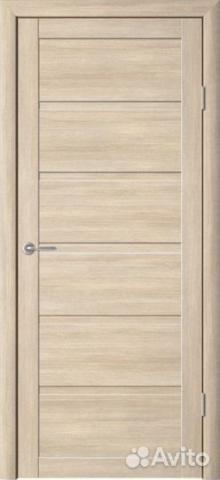 Межкомнатная дверь Вена глухая лиственница мокко 6