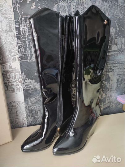 Сапоги демисезон 36р. Новые