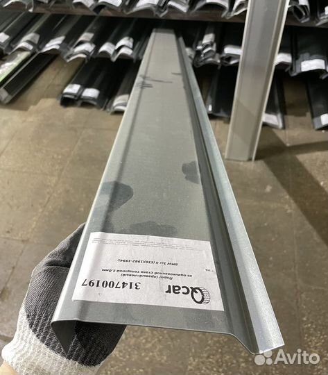 Порог BMW 3-й серии E30 1982-1994 (1мм)