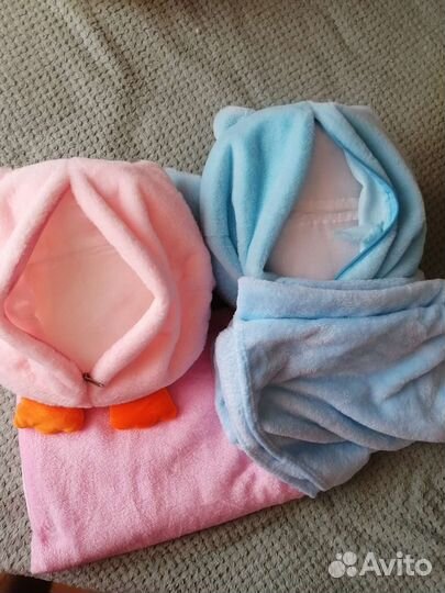 Мягкая игрушка-подушка Сова с пледом 3 в 1