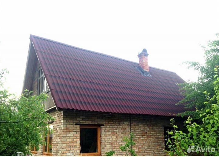 Ремонт крыши перекладка труб печных