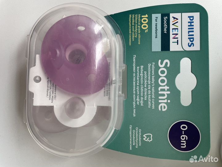 Philips avent пустышка